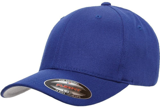 Yupoong Flexfit Wool Mid Profile Cap - madhats.com.au