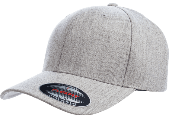 Yupoong Flexfit Wool Mid Profile Cap - madhats.com.au