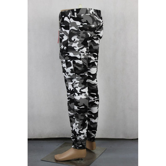 1739# CUFFED STRETCH CAMO PANTS - kustomteamwear.com