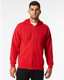  18600 ADULT ZIP HOODED SWEAT