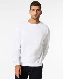  18000 ADULT 270GSM CREW NECK SWEATSHIRT HTR SP DKNVYARGE