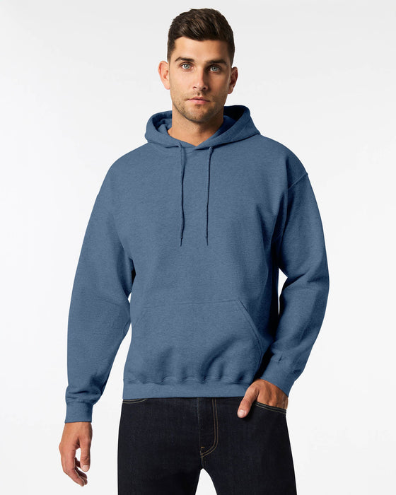 18500 ADULT 50/50 HOODED SWEAT HTR SP DKNVY 2XL