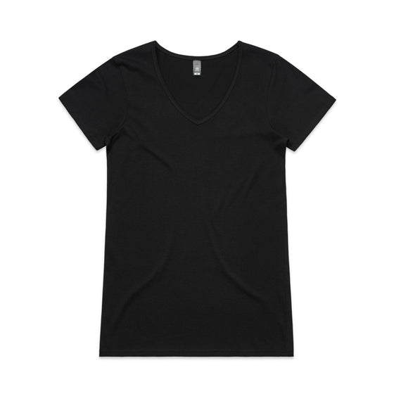 4010 BEVEL V-NECK TEE - kustomteamwear.com