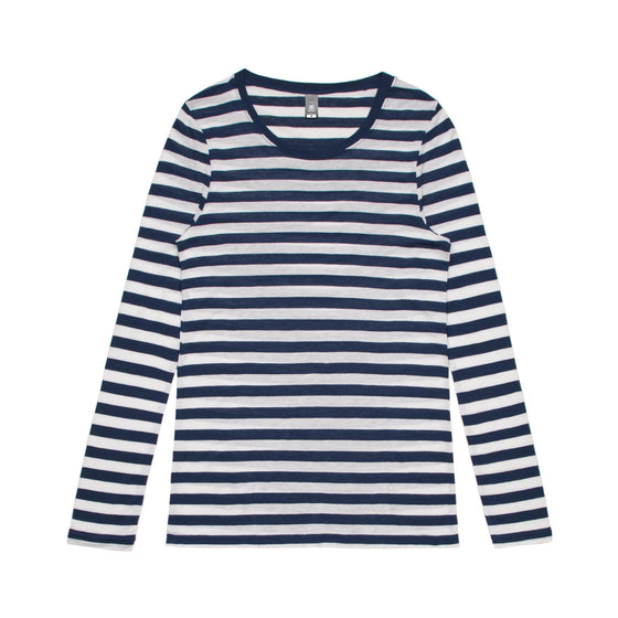 4027 FINE STRIPE LONG SLEEVE - kustomteamwear.com