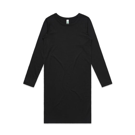 4033 MIKA LONG SLEEVE DRESS - kustomteamwear.com