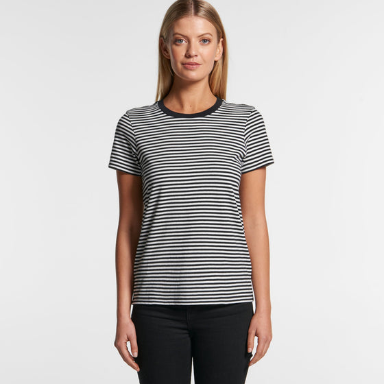 4060 WOS BOWERY STRIPE TEE - kustomteamwear.com