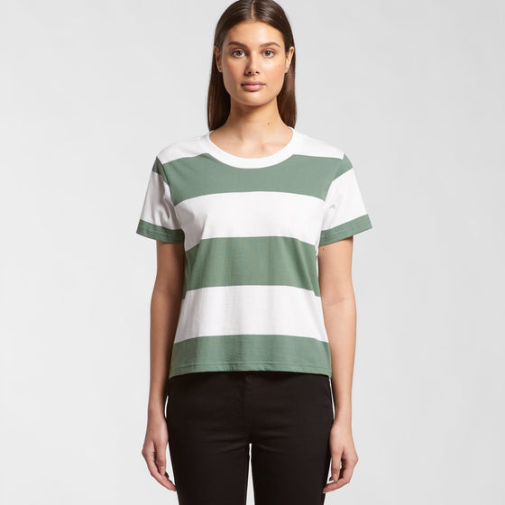 4066 WOS WIDE STRIPE TEE - kustomteamwear.com