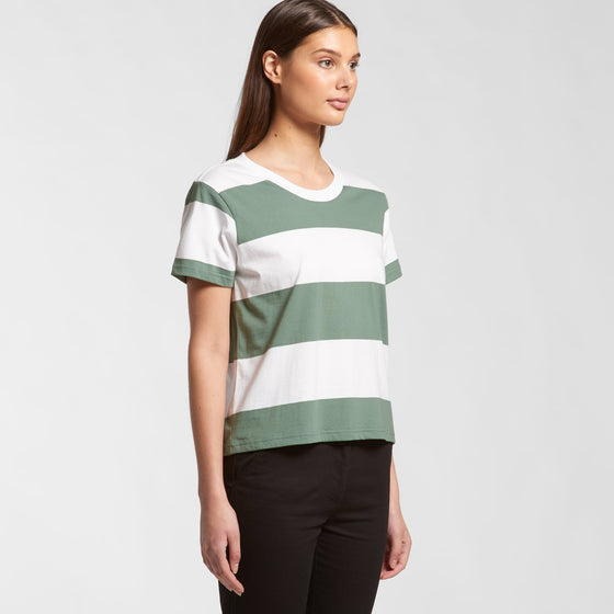 4066 WOS WIDE STRIPE TEE - kustomteamwear.com