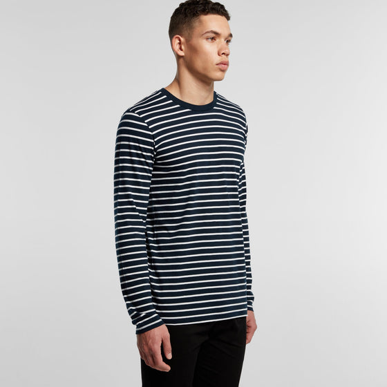 5031 MATCH STRIPE LONG SLEEVE - kustomteamwear.com