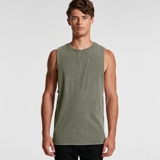 5039 STONE WASH BARNARD TANK - kustomteamwear.com