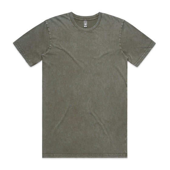 5040 STONE WASH STAPLE TEE - kustomteamwear.com