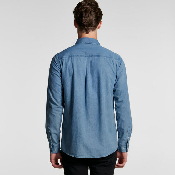 5409 BLUE DENIM SHIRT - kustomteamwear.com