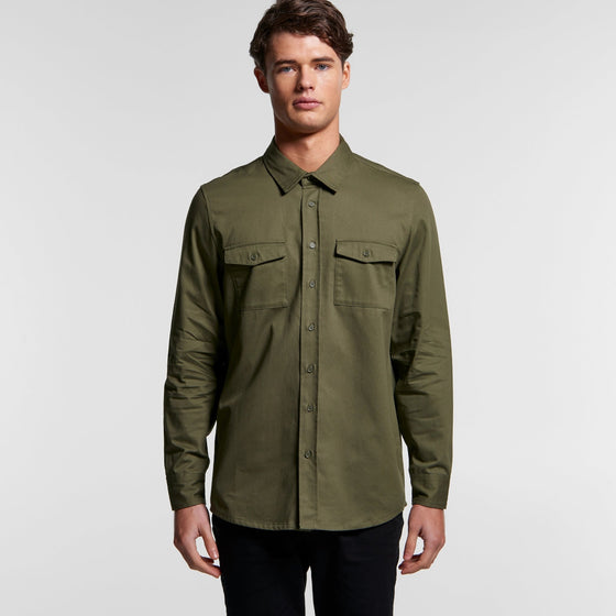 5412 MILITARY SHIRT - kustomteamwear.com