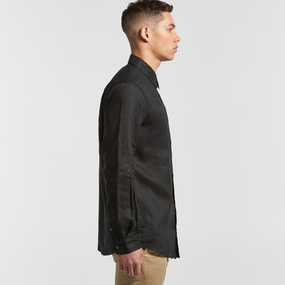 5418 LINEN LONG SLEEVE SHIRT - kustomteamwear.com