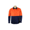 90116# HI VIS L/S DRILL SHIRT - kustomteamwear.com