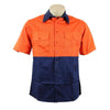 90117# HI VIS S/S DRILL SHIRT - kustomteamwear.com