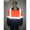 90878# HI VIS JACKET (MESH LINING) - kustomteamwear.com