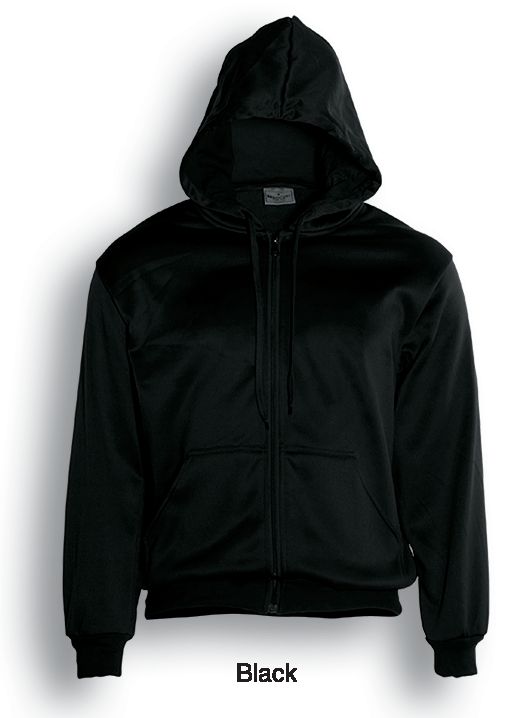 ZIP THROUGH FLEECE HOODIE