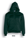 ZIP THROUGH FLEECE HOODIE