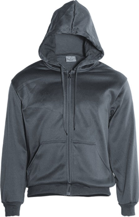 ZIP THROUGH FLEECE HOODIE