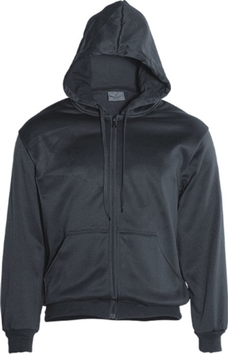 ZIP THROUGH FLEECE HOODIE