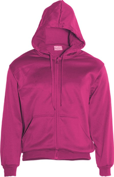 ZIP THROUGH FLEECE HOODIE