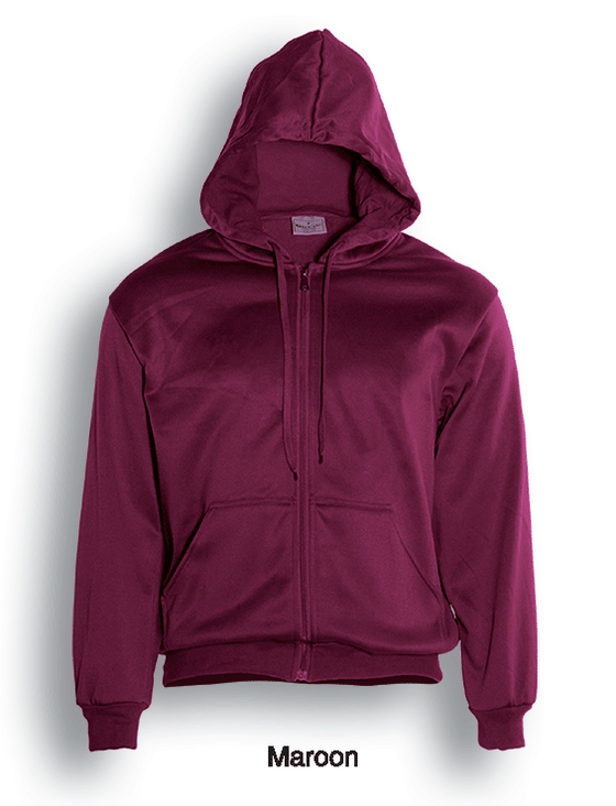 ZIP THROUGH FLEECE HOODIE