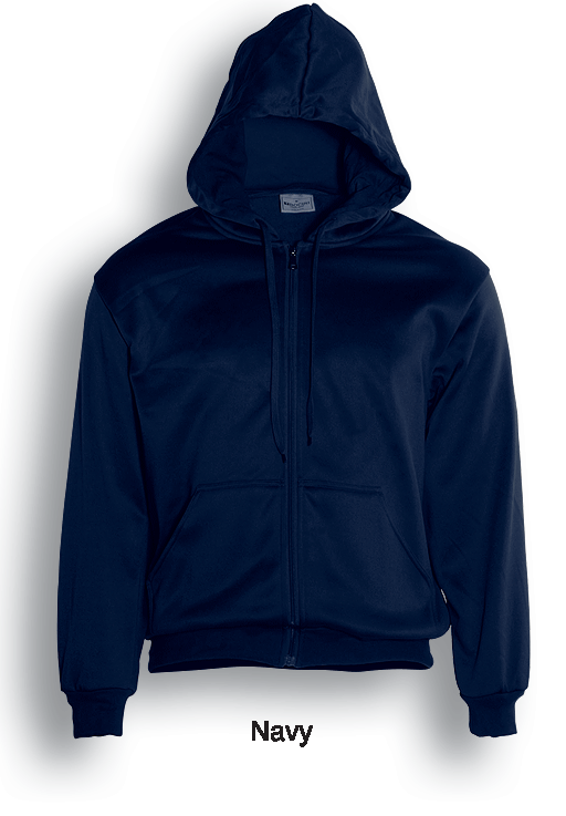 ZIP THROUGH FLEECE HOODIE