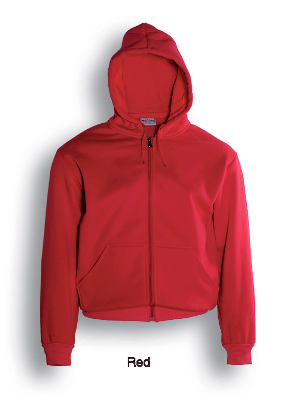 ZIP THROUGH FLEECE HOODIE