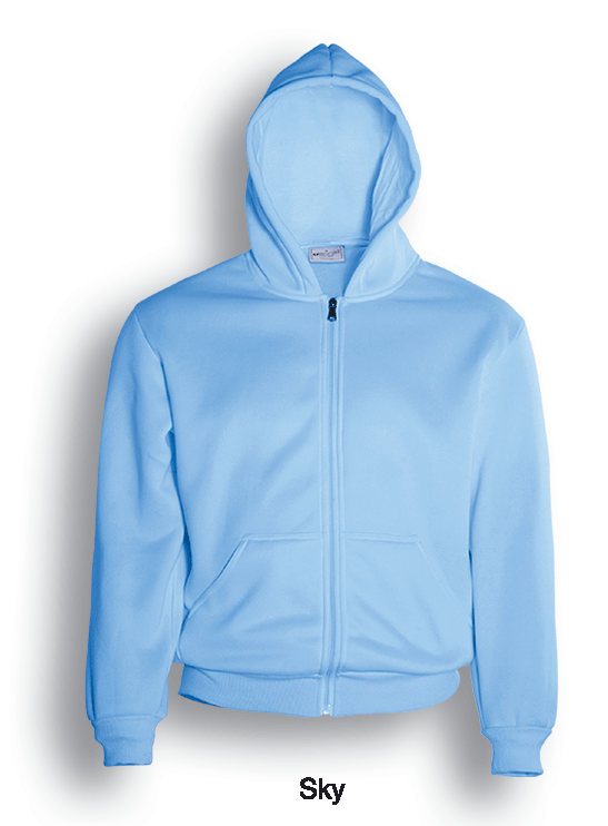 ZIP THROUGH FLEECE HOODIE