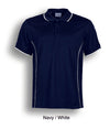 STITCH FEATURE ESSENTIALS-MEN'S SHORT SLEEVE POLO