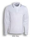 STITCH FEATURE ESSENTIALS-MEN'S LONG SLEEVE POLO