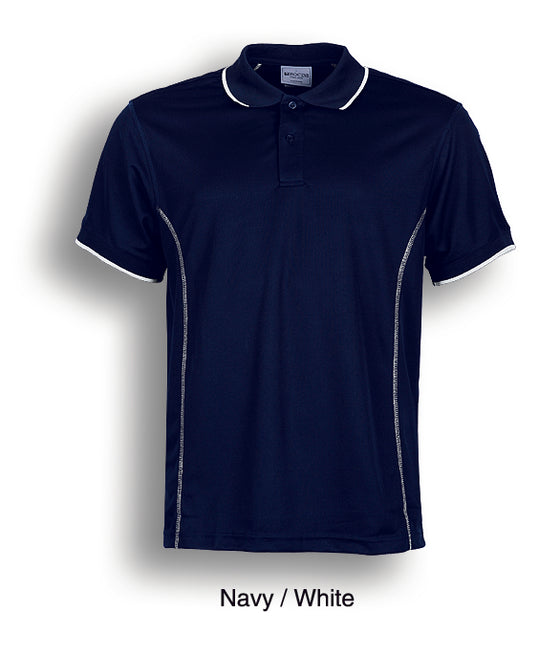 STITCH FEATURE ESSENTIALS-LADIES SHORT SLEEVE POLO