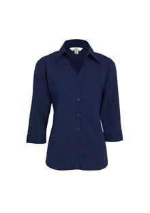  Ladies Metro 3/4 Sleeve Shirt