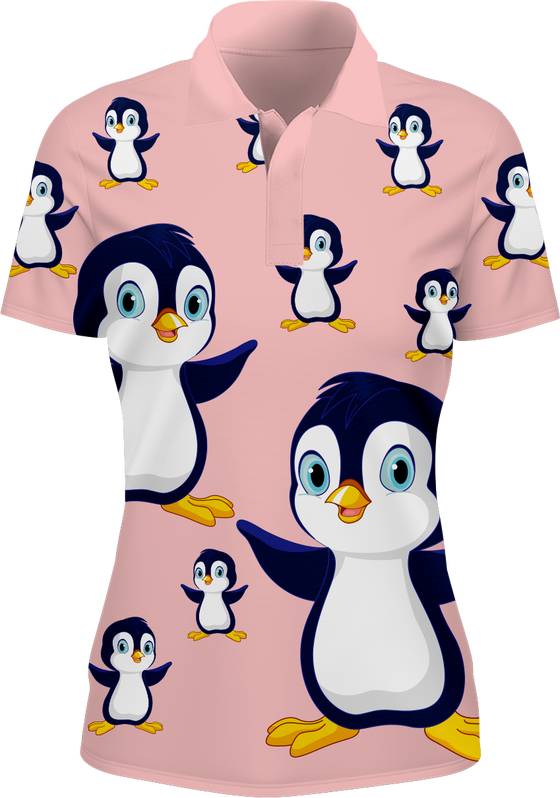Pranksta Penguin Women's Polo
