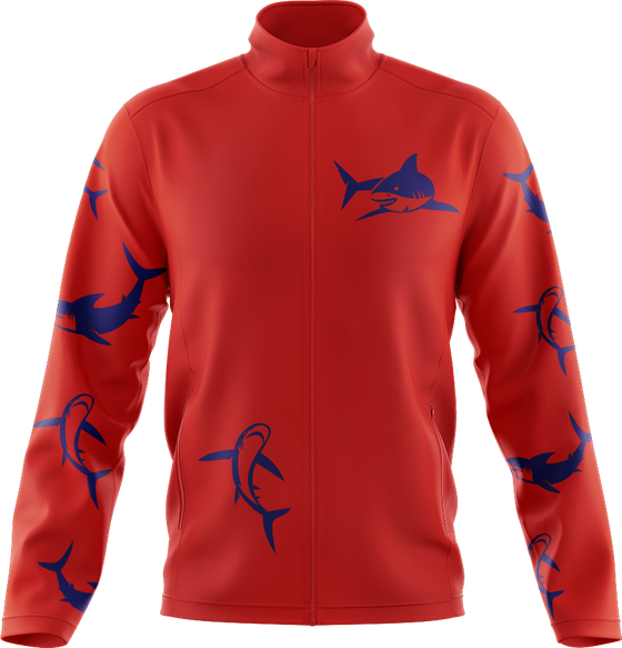 Swim With Sharks Full Zip Track Jacket