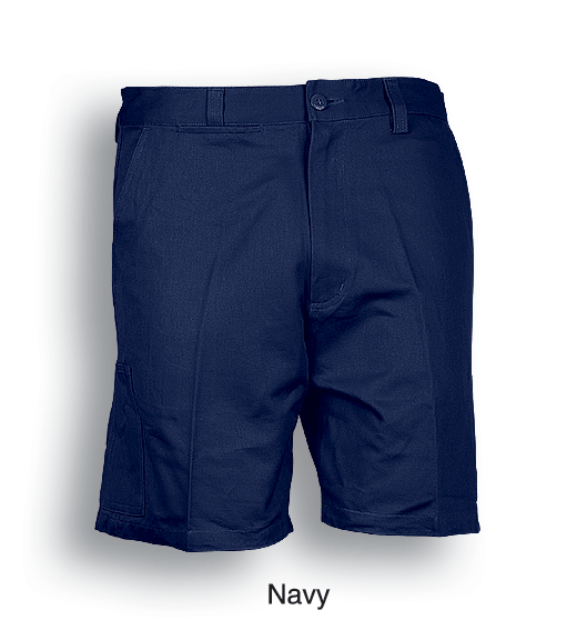 COTTON DRILL WORK SHORTS