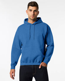  18500 ADULT 50/50 HOODED SWEAT HTR SP ROYALARGE