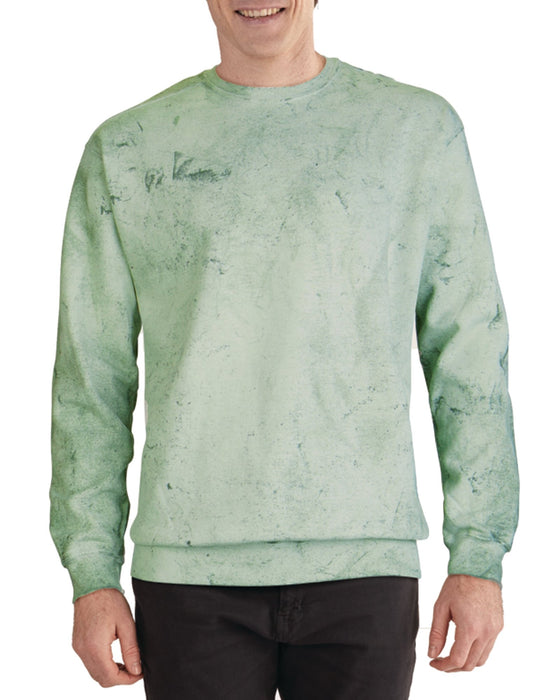 Adult Color Blast Crewneck Sweatshirt - kustomteamwear.com