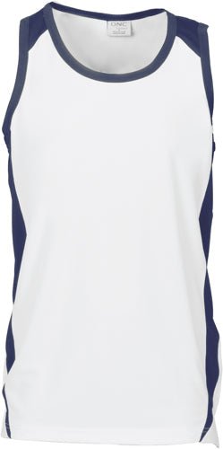 Adult Cool-Breathe Contrast Singlet - kustomteamwear.com