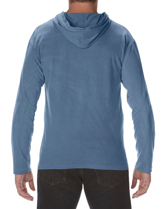 Adult Heavyweight Long Sleeve Hooded T-Shirt - kustomteamwear.com