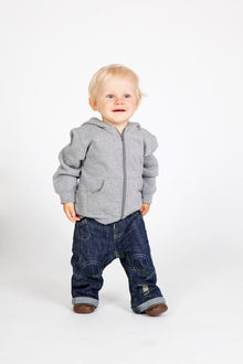  Babies Fleece Zip Hoodie - kustomteamwear.com