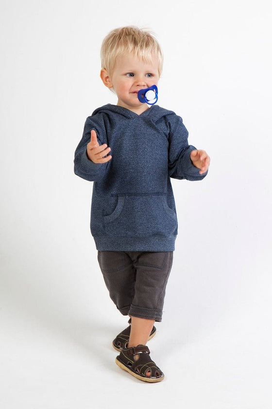 Babies Heather Hoodie - kustomteamwear.com