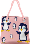 Pranksta Penguin Tote Bag