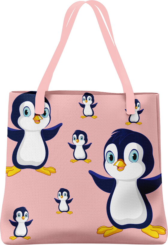 Pranksta Penguin Tote Bag