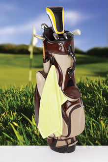  Bamboo Golf Towel with plastic hook - kustomteamwear.com