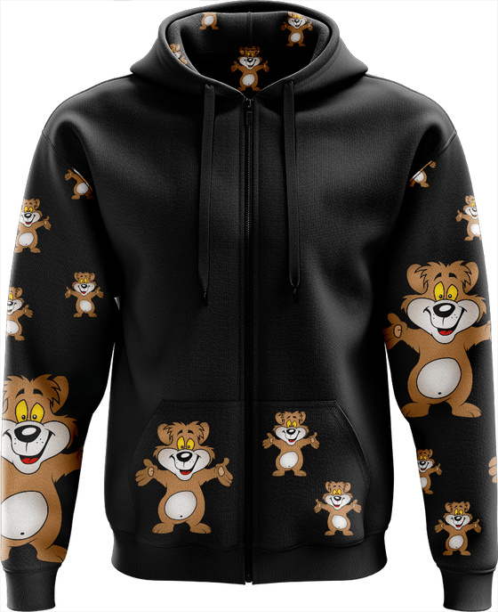 Billy Bear Full Zip Hoodies Jacket - fungear.com.au