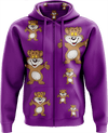 Billy Bear Full Zip Hoodies Jacket - fungear.com.au