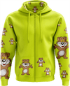 Billy Bear Full Zip Hoodies Jacket - fungear.com.au