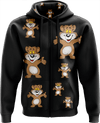 Billy Bear Full Zip Hoodies Jacket - fungear.com.au